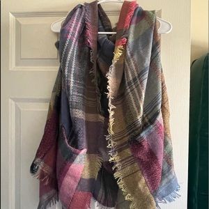 NWOT Ruana style wrap